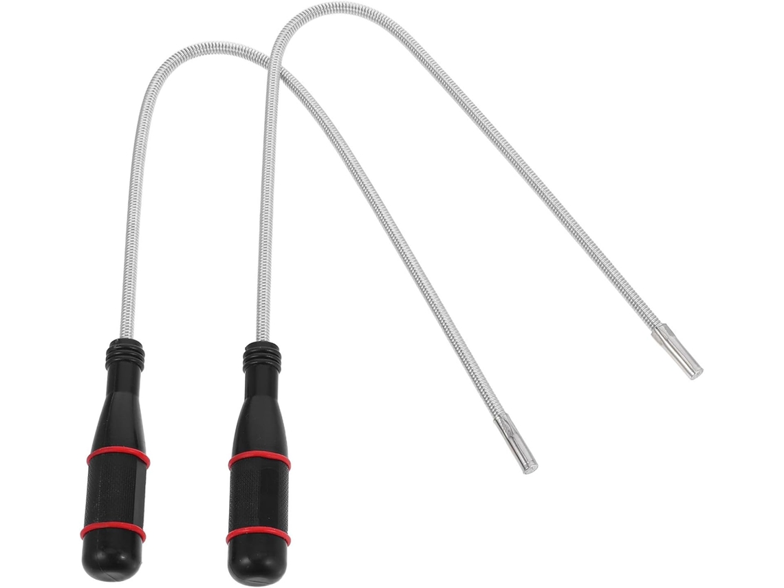 2 Peças De Material Para Ferramentas, Varinha Magnética Flexível, Cabo Ergonômico, Resistente.