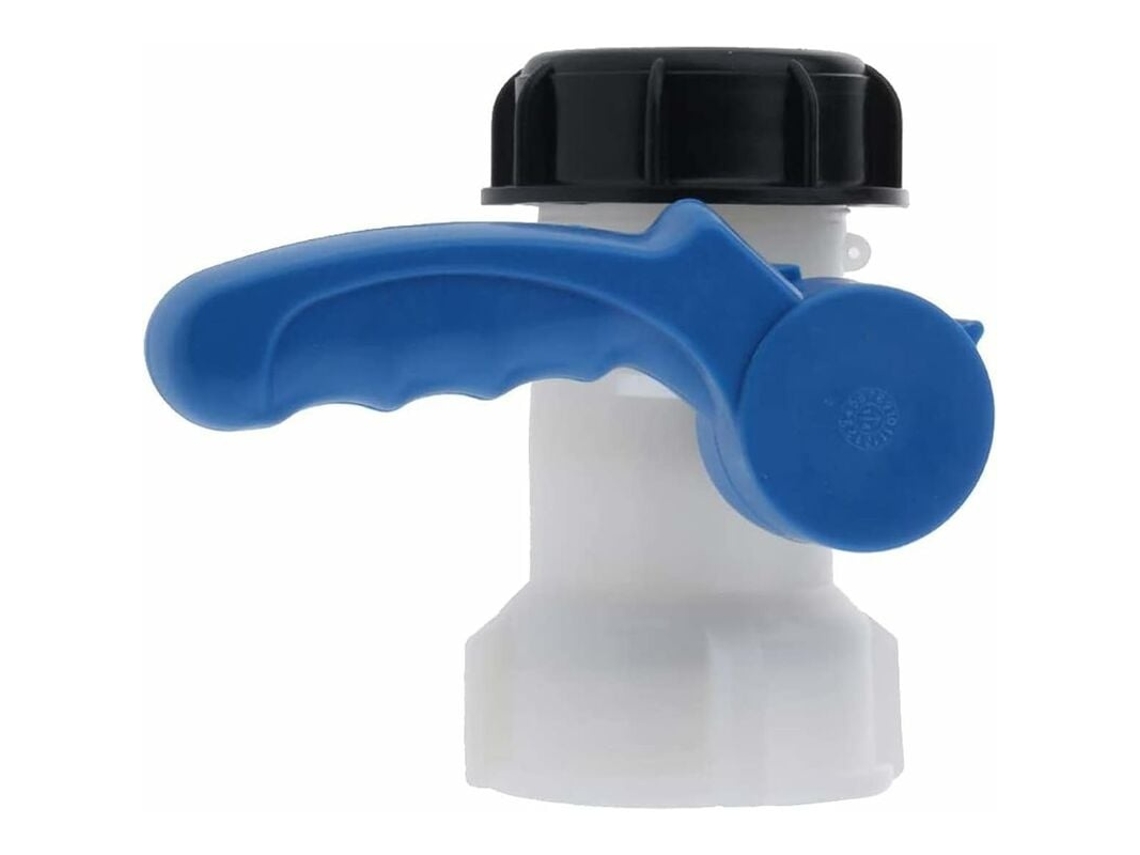 Adaptador Ibc, Universal Ibc Para Tanque Ibc, Recipiente Ibc, Válvula De Controle, 75 Mm, Dn50, Plástico, Alumínio, Para Torneira E Jardim