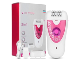Depiladora Eléctrica Painless Para Mujer Portátil