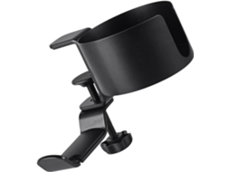 Suporte De Mesa 2 Em 1 Com Clipe Para Copos E Suporte Para Fones De Ouvido, Fácil De Instalar Para Quem Trabalha