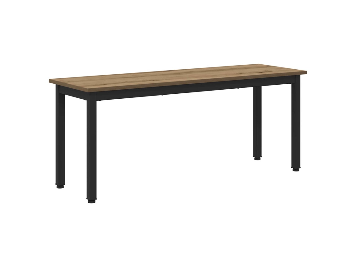 Banco Carvalho Artesanal em Madeira Processada MAISON EXCLUSIVE 110x35x45 cm
