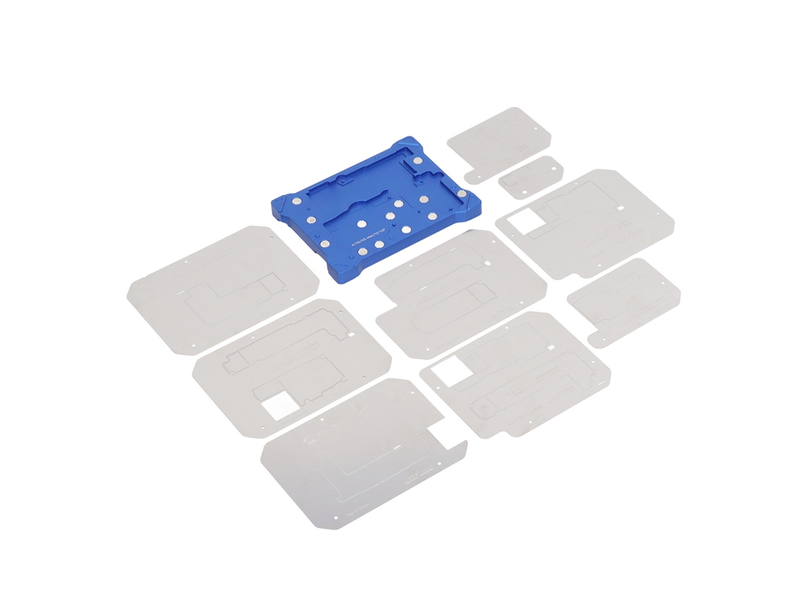 Laxiscreed Molde De Posicionamento Bga Para Iphone 13 Pro Max Com Forte Magnetismo Para Reparo