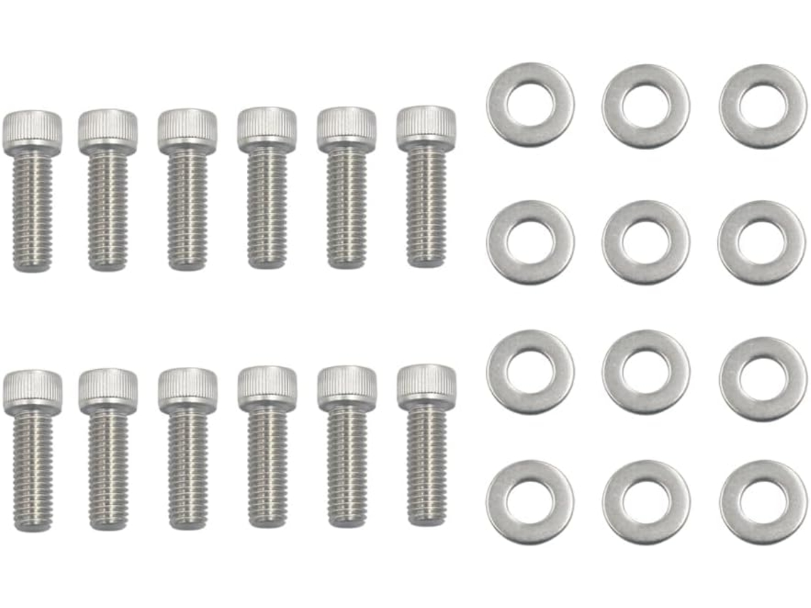 Kit De Reparo De Cabeçote Em Aço Inoxidável Para Motores Small Block Chevrolet 283, 327, 350, 383 E 400 Tpi. Substitui
