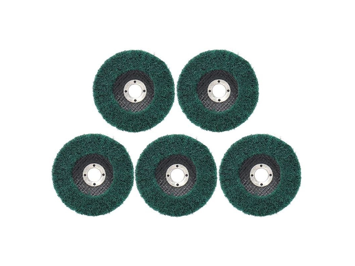 Disco de Lamas de Fibra de Nailon 100mm, 120, para Esmeril Angular, Desbaste e Pulido com S/MARCA