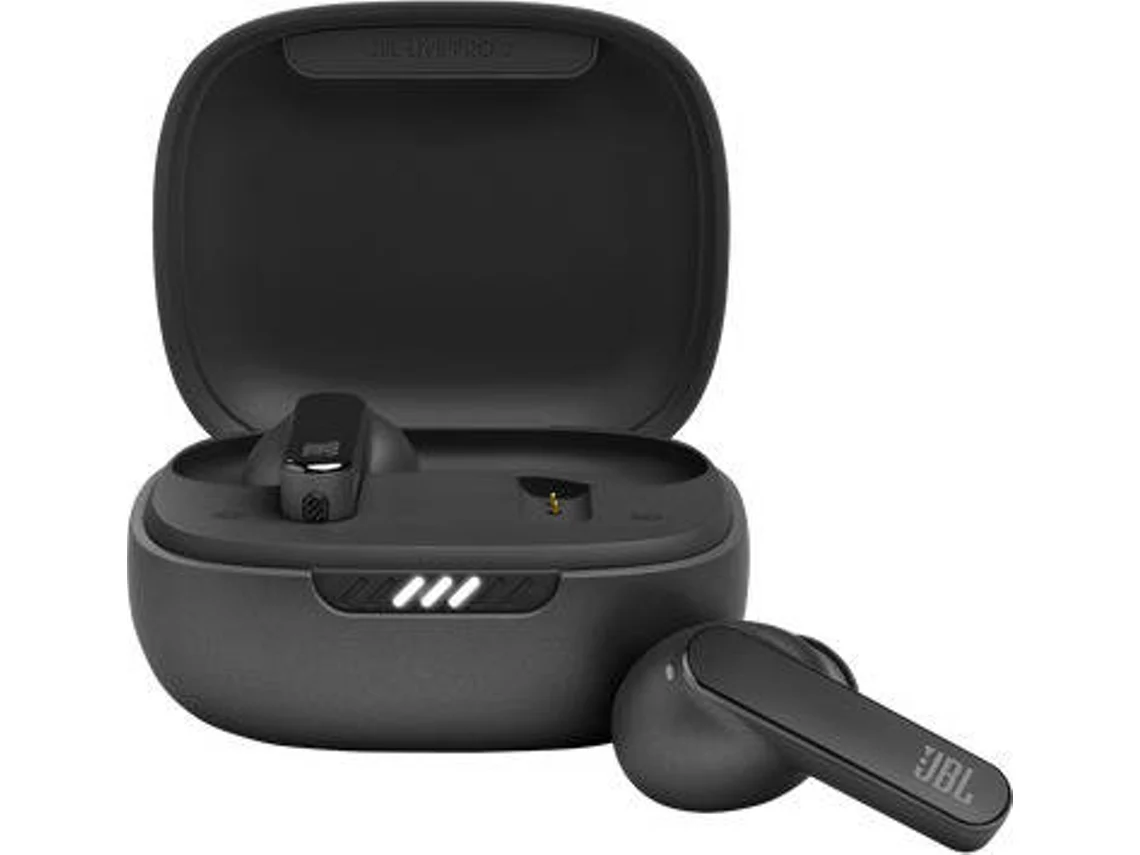 Auriculares Bluetooth True Wireless JBL Live Pro 2 (In Ear - Microfone - Noise Canceling - Preto)