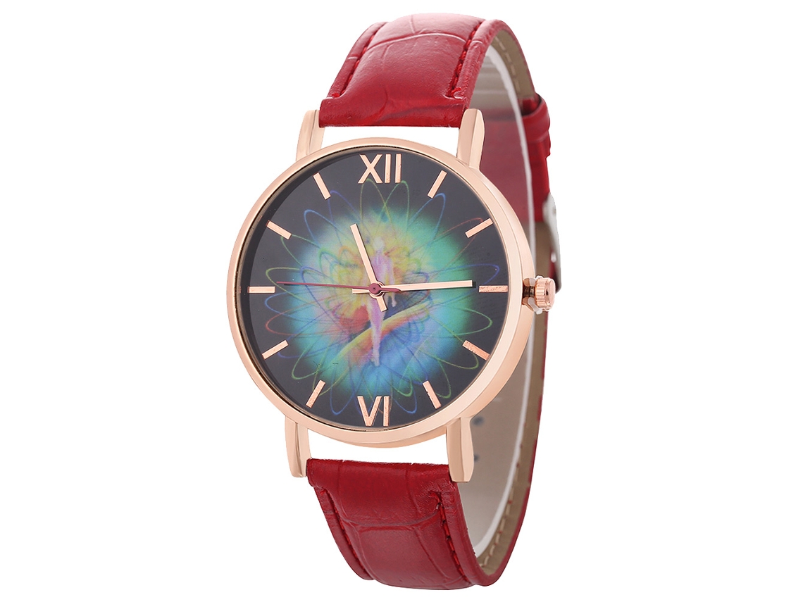 Reloj De Pulsera De Aleación Redondo Analógico De Cuarzo Moda Para Mujer Y Hombre