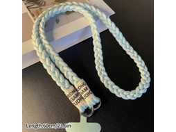Lurelia Cordão Para Telemóvel Anti-perda Transversal Com Fivela Metálica 2,5 Cm