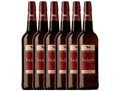 Generoso DOMECQ Domecq Fino La Janda Palomino Fino Jerez-Xérès-Sherry 0.75 L (6 unidades)