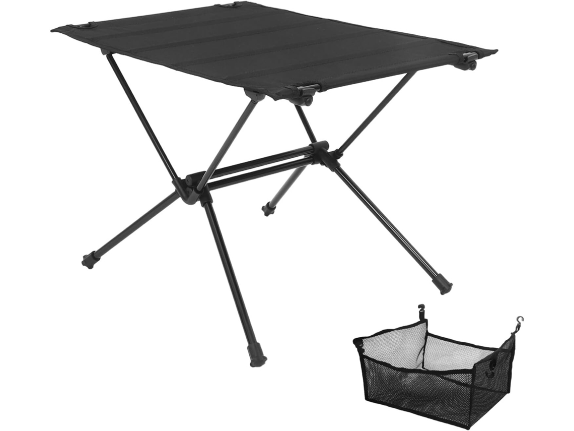 Mesa Dobrável Alipis, em alumínio, portátil, leve, para camping