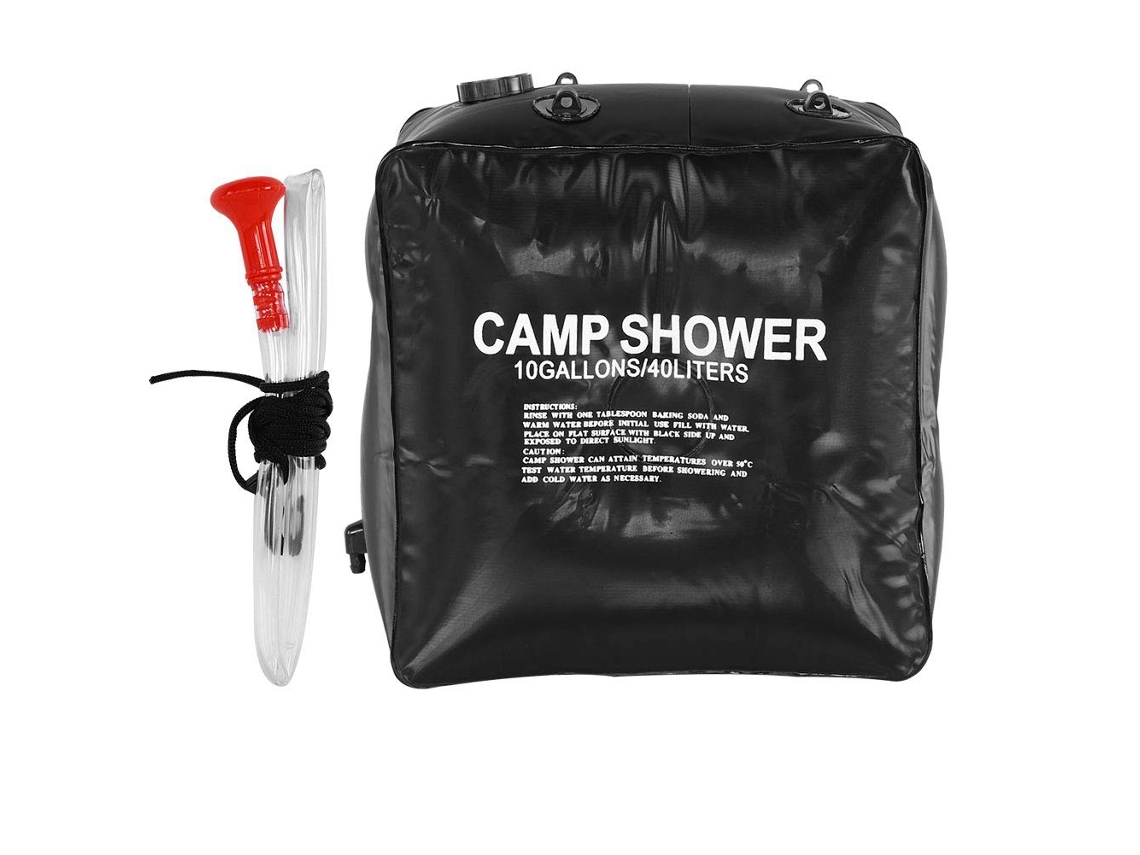 Bolsa de Chuveiro Solar 40 L para Camping AQUAFORGE