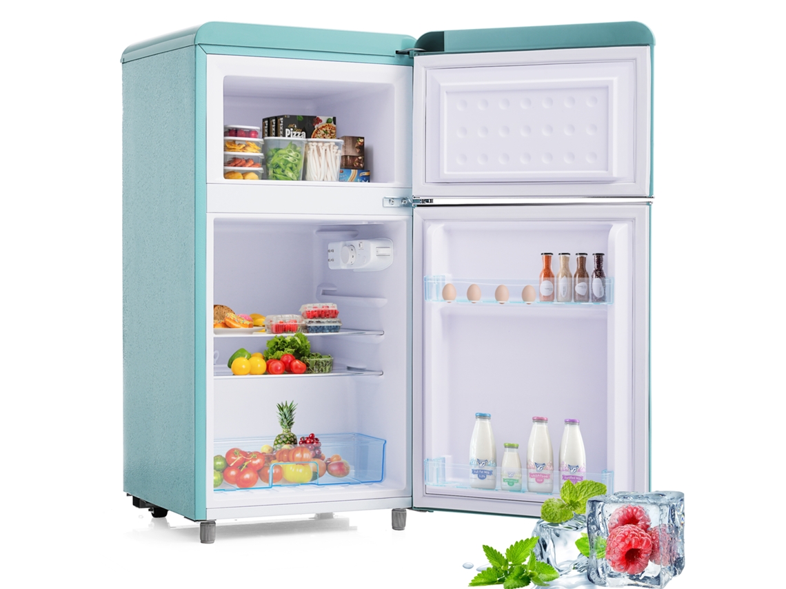 Refrigerador Retrô 72l Freezer 21l Led Classe e VELTRIX