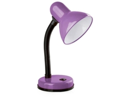 Lâmpada de Mesa Violeta NOVA LINE, Flexível, 12.5cm, Interruptor na Base, Fonte Incluída