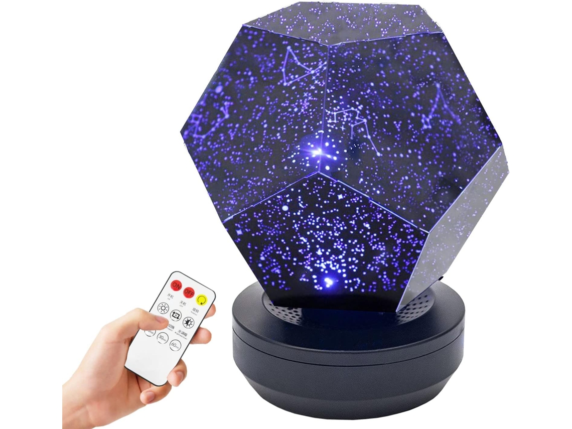 Projetor de Céu Estrelado Galaxy Night Light, Estrelas Led Originais para Casa BRILVIBERA