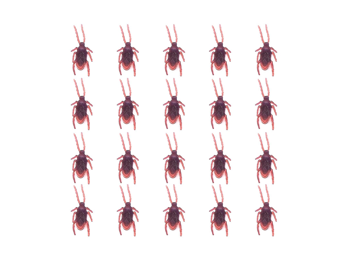 20 Pçs/set Baratas Falsas Novidade Aparência Real Favorita Truque Piada Barata Brinquedos Para Halloween Ly Ebike