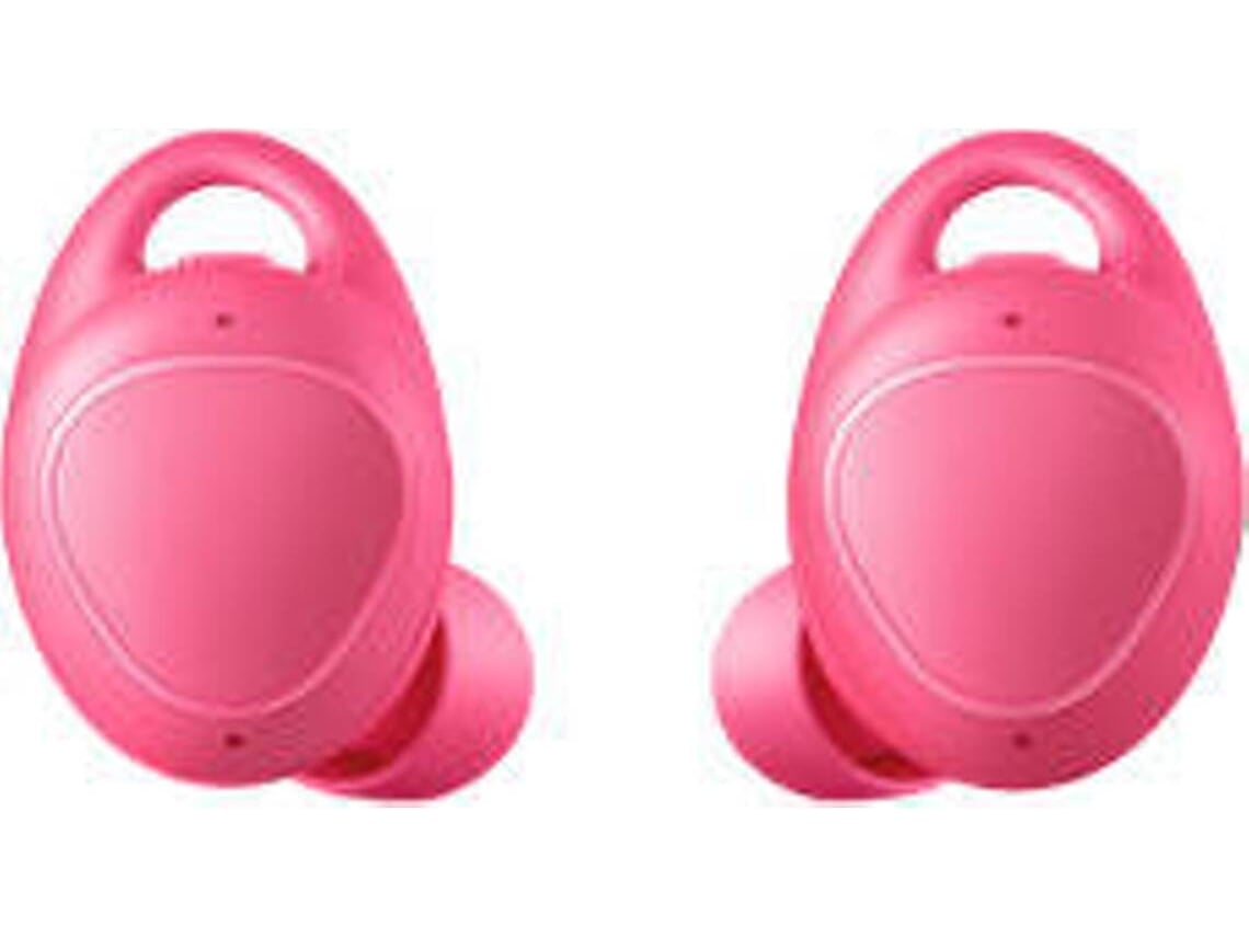 Auriculares Bluetooth SAMSUNG Gear Iconx'20 (In Ear - Microfone - Rosa)