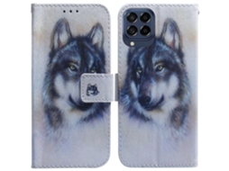 Capa De Celular Em Couro Com Desenho Colorido Para Samsung Galaxy M53 5g