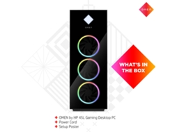 Desktop Gaming HP OMEN 45L GT22-0025np (Intel Core i9-12900K - NVIDIA GeForce RTX 3080 Ti - RAM: 32 GB - 2 TB HDD + 512 GB SSD)