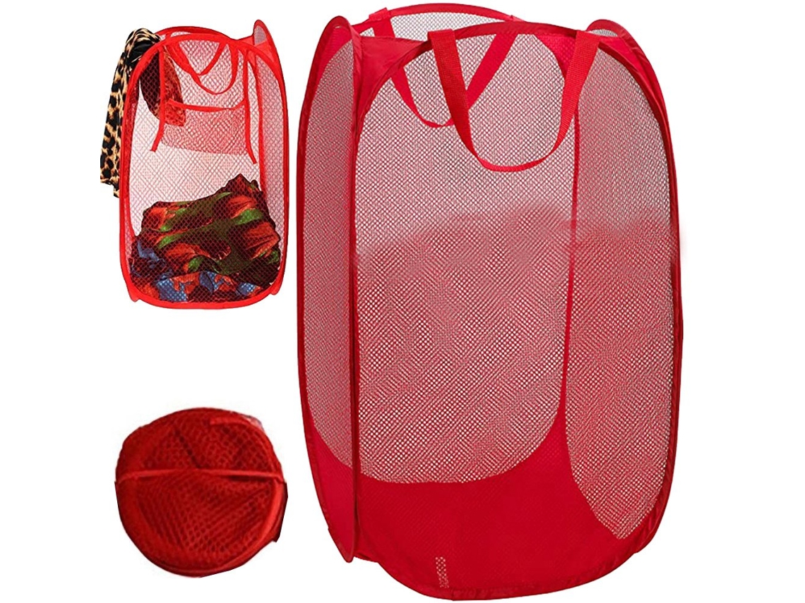 Cesto De Roupa Dobrável Para Brinquedos, Grandes Recipientes De Armazenamento Com Alças, Mgf