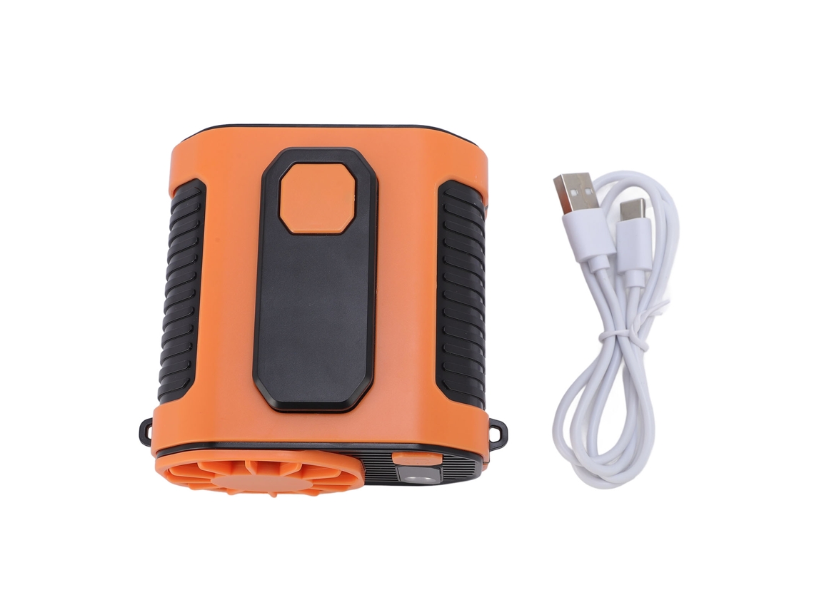 Laxiscreed Clip-on Mini Ventilador Usb Para Cintura Com Resfriamento Rápido E Bateria Interna