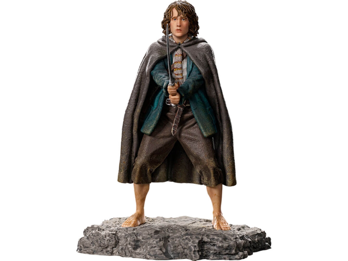 Figura Iron Studios O SENHOR DOS ANÉIS Pippin Estátua 1:10 Escala