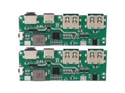 2 módulos de carregamento rápido QC4.0 QC3.0 com LED, módulo de carregamento de bateria móvel USB duplo 6V-32V