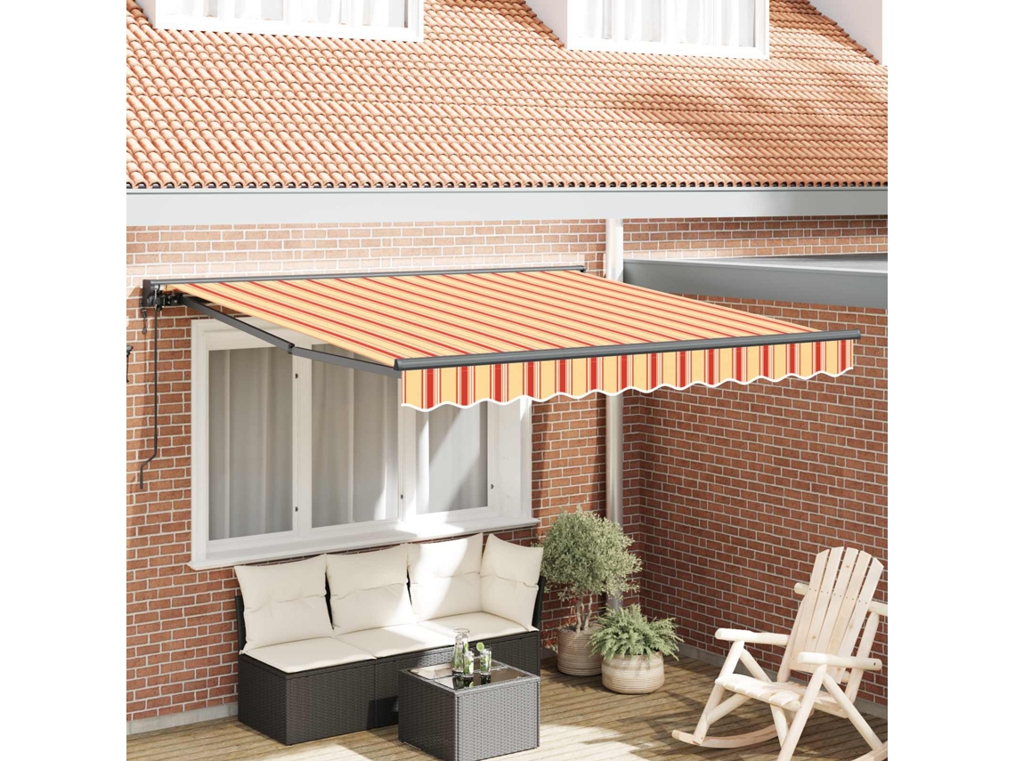 Vidaxl Estrutura De Toldo Multicolor 300 X 250 Cm