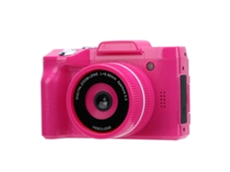 Câmera HD de 16 Mp e 1080p com Tela de 2,4 Polegadas, Foco Automático e Zoom 16x para Fotografia e Vlogging | S/MARCA