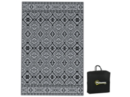 Tapete para Varanda Exterior, Impermeável e Ecológico, Ideal para Campismo e Áreas Exteriores, Espessura: 3 Mm, 182 X 274 Cm BAGOLY
