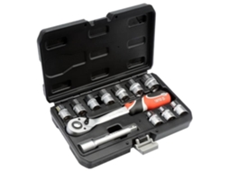 Kit Chave Catraca Yato Yt 38671 Aço Cromo Vanádio Tamanho 1/2