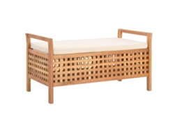 Bench, Benches Vidaxl Marrom Madeira (93 X 49 X 49 Cm)