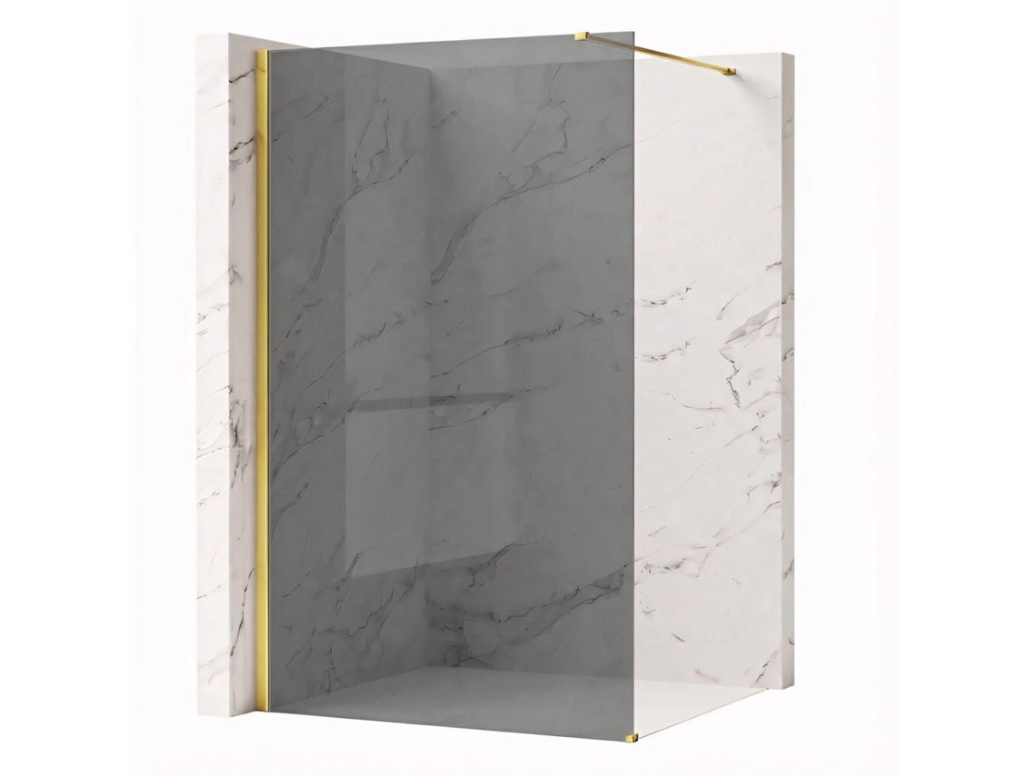 Parede De Chuveiro Rea Flexi Cinza 100 Gold