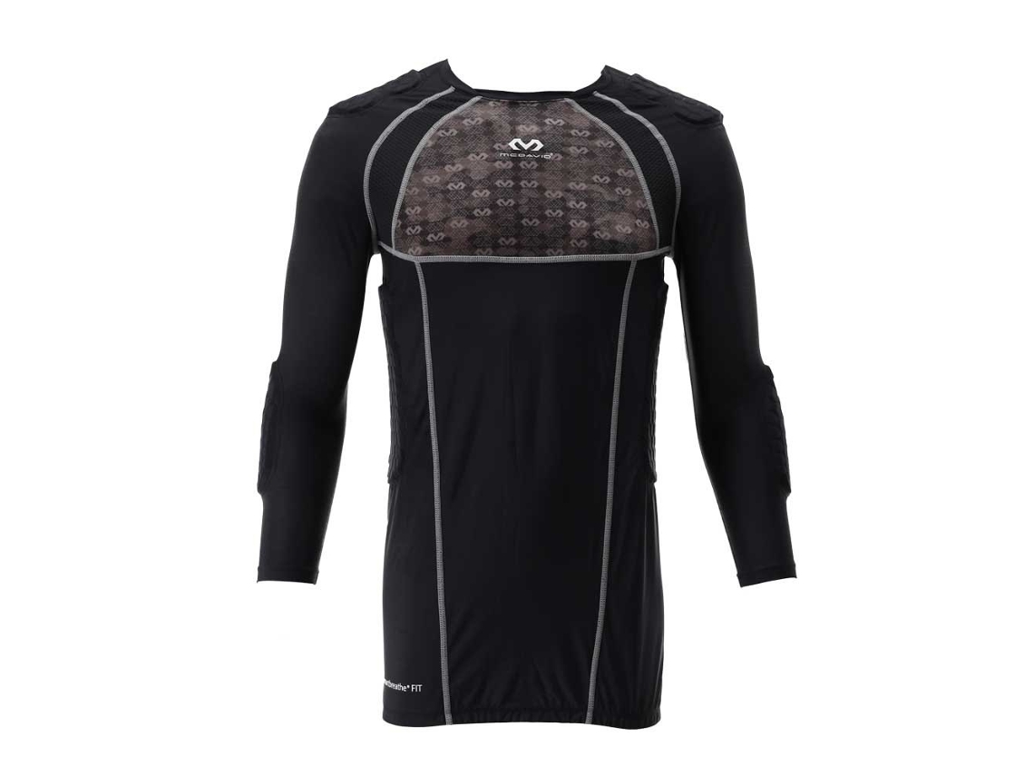Camiseta de Manga Curta Hex Protector Preto Xlmc David