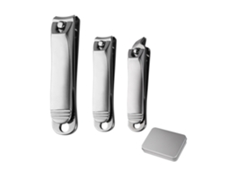 1 Conjunto de 3 Ferramentas para Corte de Unhas AURUM