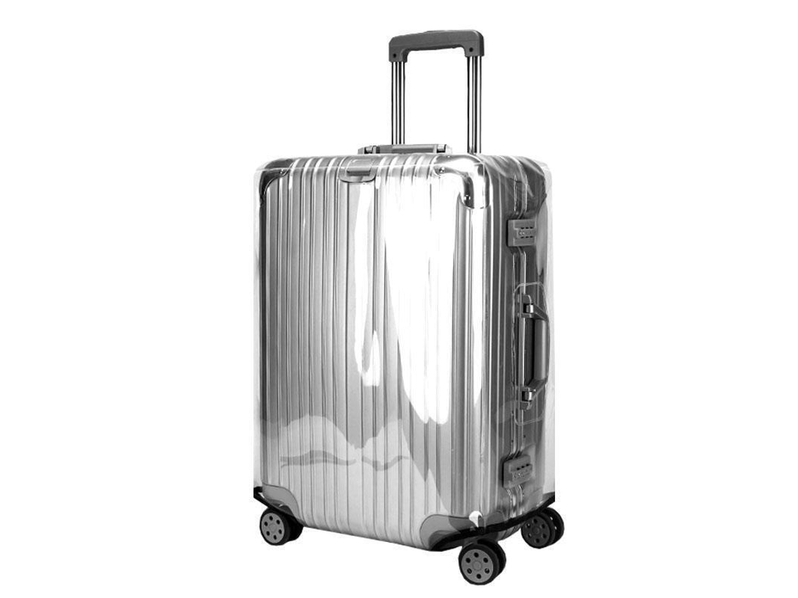 Capas de Mala Totalmente Transparentes em Pvc 24 Polegadas BRILVIBERA