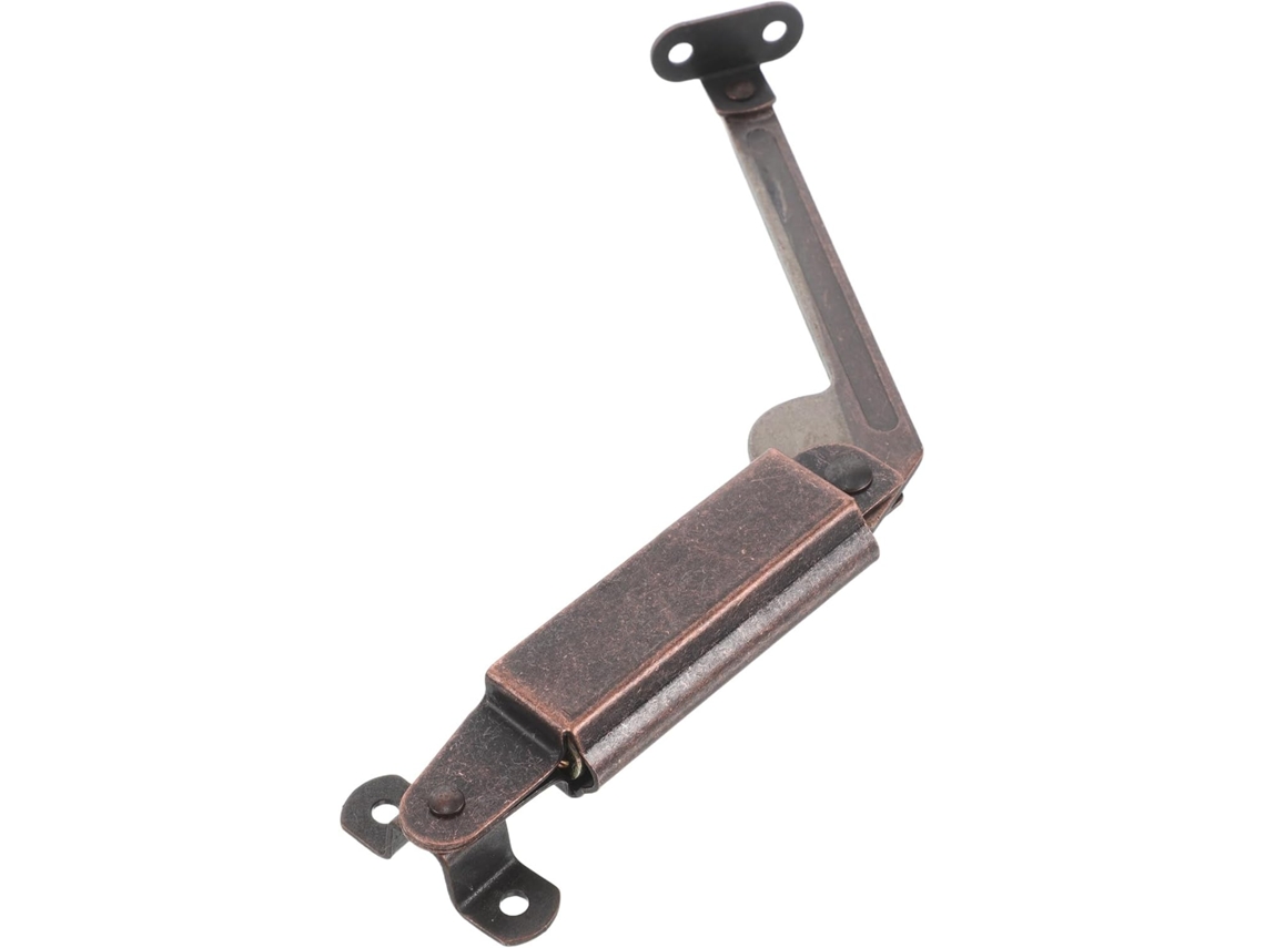 Dobradiças De Ferro Reforçado Com Suporte Mola Para Armários E Caixas, Com Suporte De Segurança Para Tampa