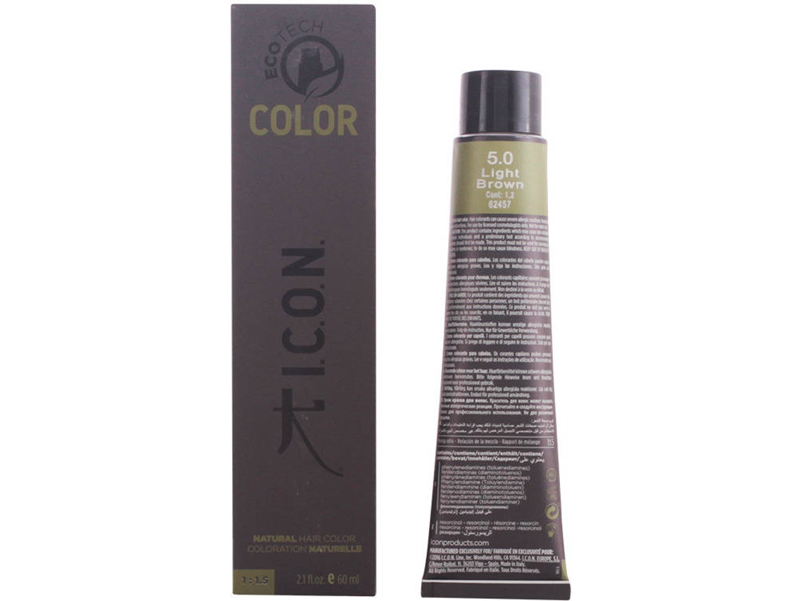 Coloração I.C.O.N. Ecotech Color Natural Color 5 0 Light Brown (60 ml)