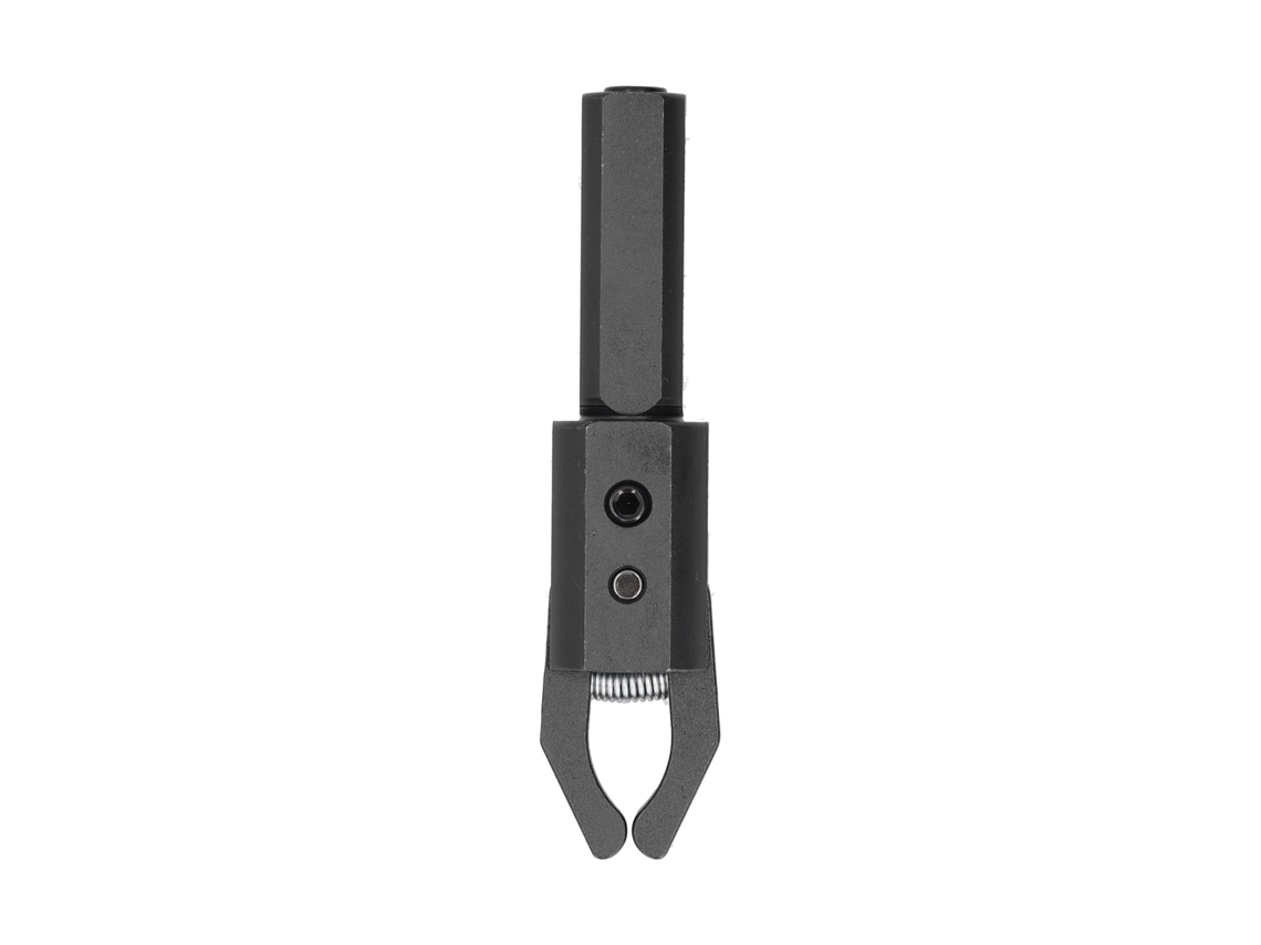Extrator de barras CNC Laxiscreed com garras automáticas e partida simples para torneamento.