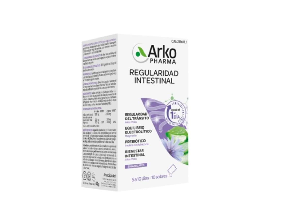 Arkocaps. Regularidade Intestinal 10 Sachês ARKOPHARMA