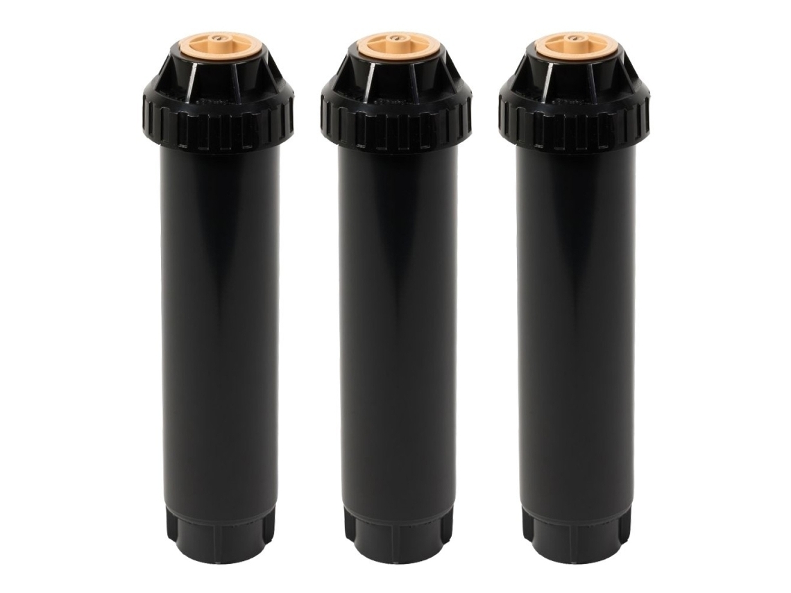 Difusor RAIN BIRD US-418 (Pack x 3) Difusor RAIN BIRD US-418 com 15 cm de altura e 10,2 cm de altura de emergência com conexão fêmea de 1/2? Pressão
