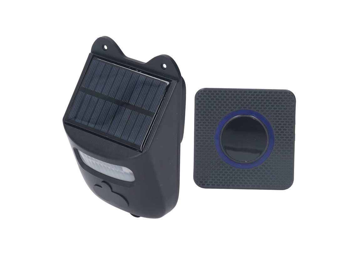 Campainha Solar Sem Fio Sensor De Movimento