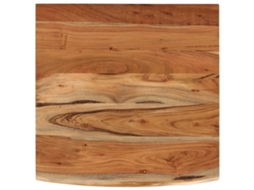 Desk Top, Desk Tops Vidaxl Marrom Madeira De Acácia (80 X 80 X 2.5 Cm)