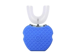 Escova De Dentes Elétrica Ultrassônica Em Formato De U Com Rotação De 360°: Prática E Resistente, Ideal Para Viagens.