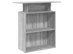 Balcão Recepção em Derivados de Madeira Cinzento Sonoma MAISON EXCLUSIVE 100x40x104 cm