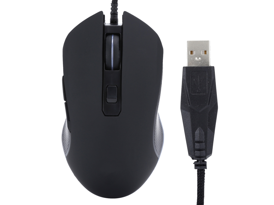 Mouse Gamer LAXISCREED (iluminação Rgb, 6 Botões, com Fio)