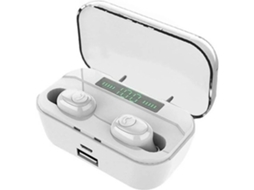 Auriculares Bluetooth True Wireless G6s8202 (in Ear - Microfone - Noise Cancelling - Branco)
