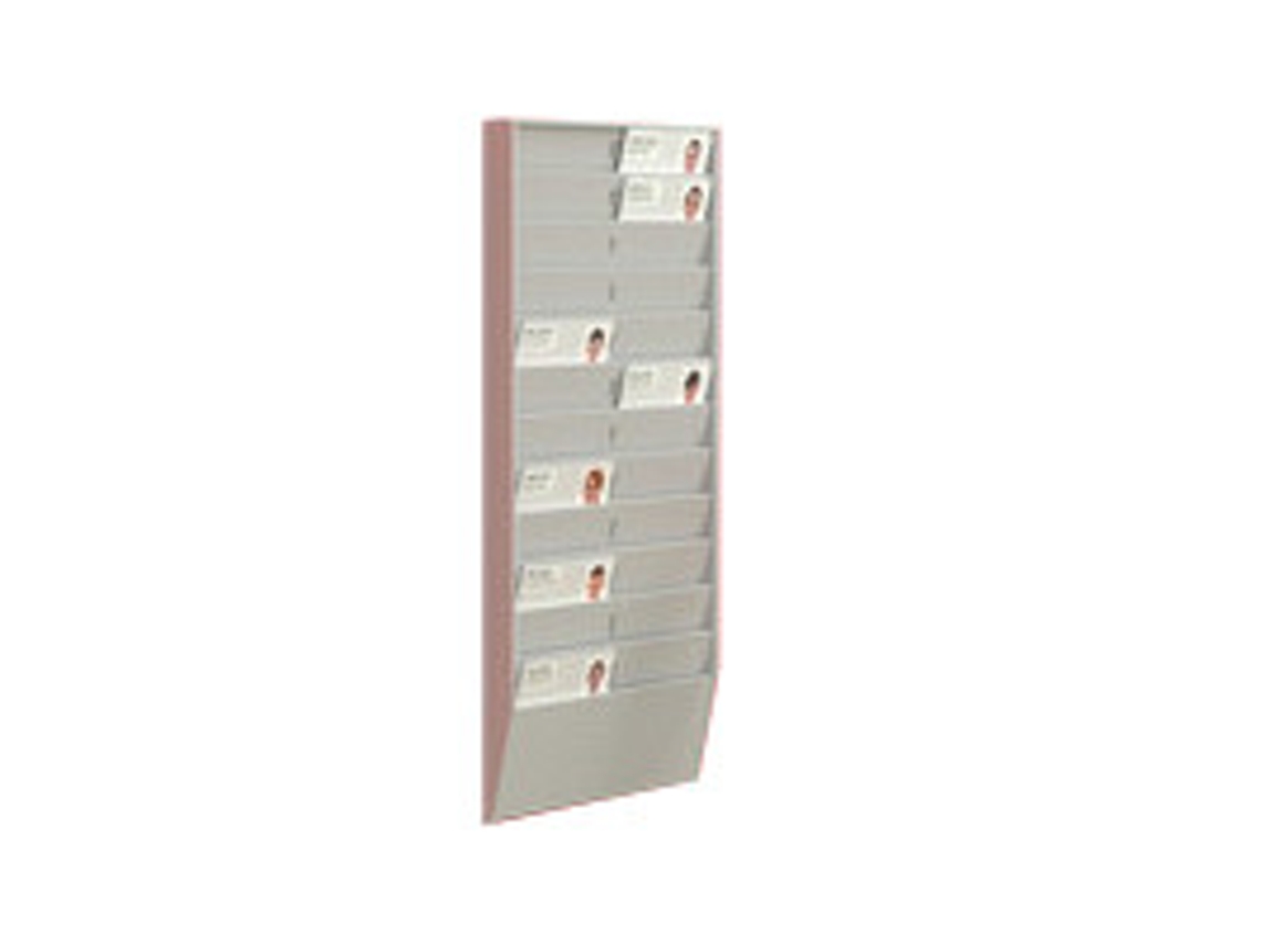 PaperFlow PB24C.02 Suporte de Informações A4 Poliestireno Cinza