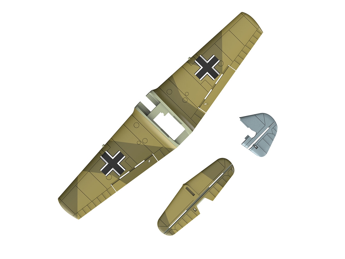2 Hélices Originais Eachine Bf109 400mm Mini Avião Rc Peças Reposição Hélice Receptor Trem Pouso Caixa Engrenagens Fuselagem Asa Principal Haste MDUG