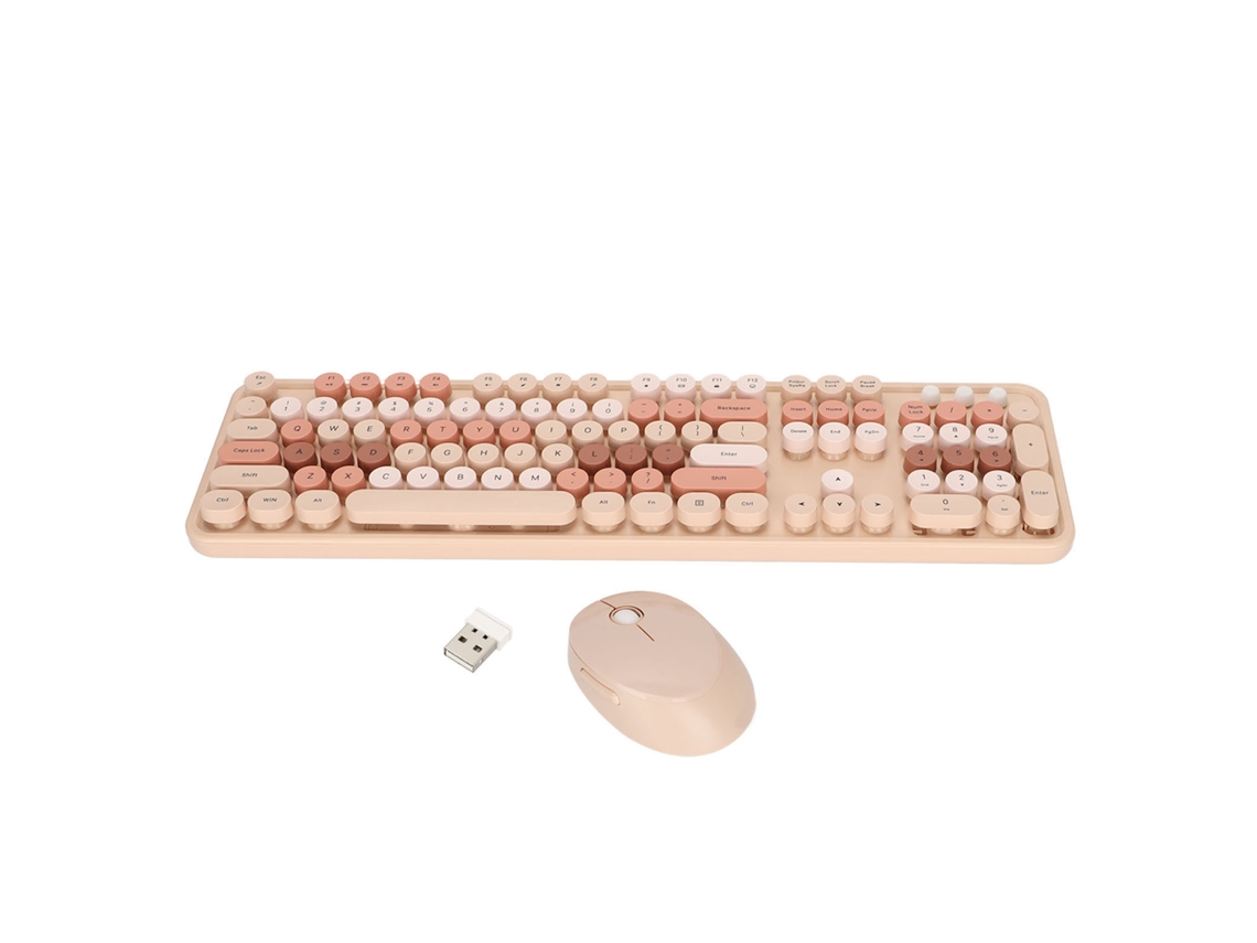 Conjunto De Teclado E Mouse Sem Fio Para Jogos