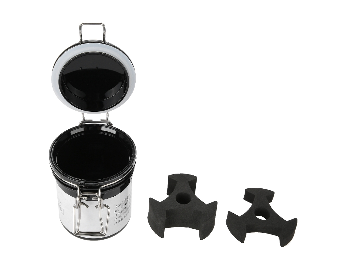 Tanque De Armazenamento De Cola Para Cílios Jar Selado Activado Recipiente Cilindro