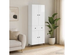 Vidaxl 2 Unid. Branco Brilhante